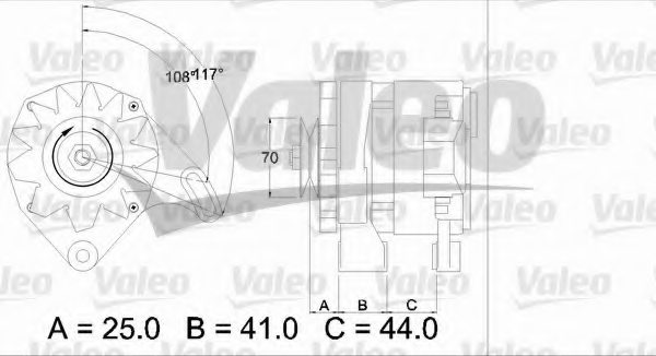 VALEO 436147 Alternator